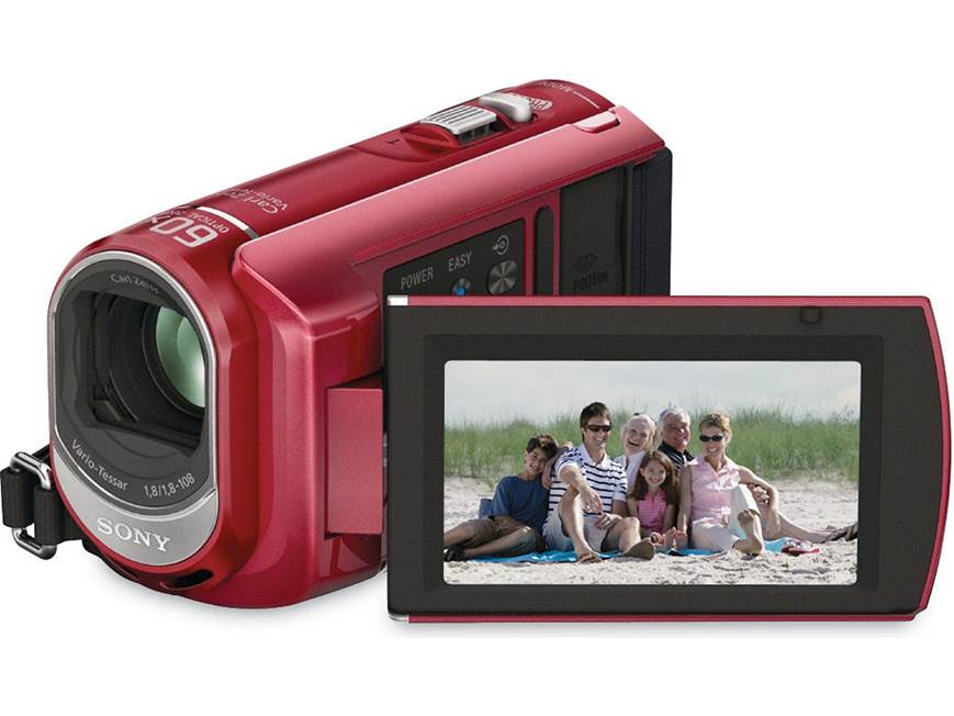 Sony DCR-SX40 Handycam® (Red) 4GB flash memory/Memory Stick
