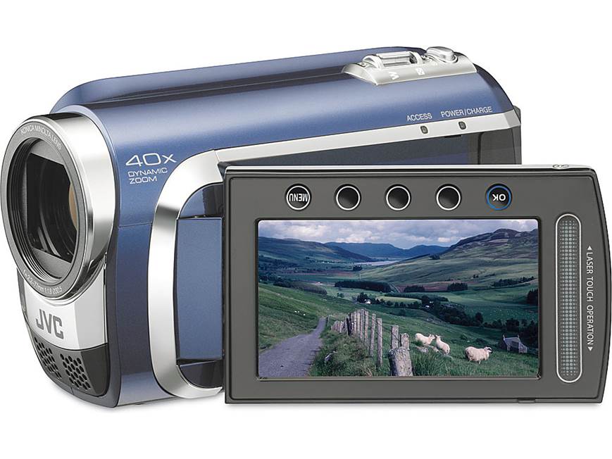 JVC GZ-MG630 Everio G (Blue) 60GB hard disk drive/micro SDHC