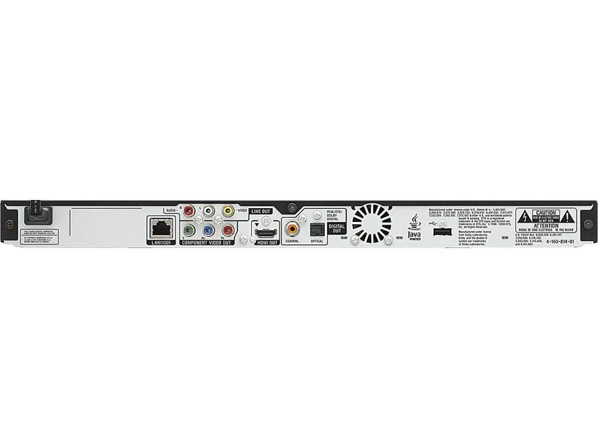 Sony BDP-S370 Internet-ready Blu-ray Disc™ player at Crutchfield