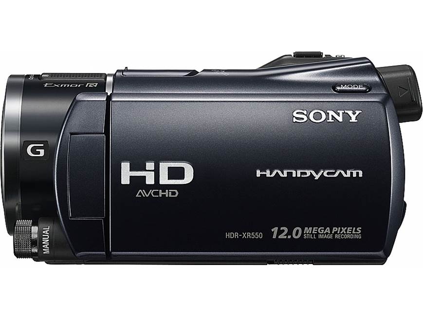 Sony Handycam® HDR-XR550V GPS-enabled HD camcorder with 240GB hard