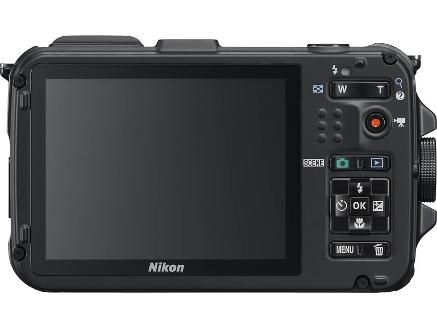 Nikon Coolpix AW100 (Blue) Tough-style 16-megapixel digital camera