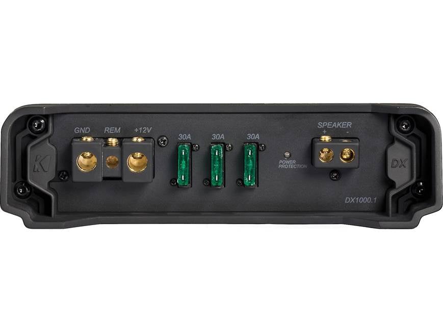 Kicker 11DX1000.1 Mono subwoofer amplifier — 1000 watts RMS x 1 at