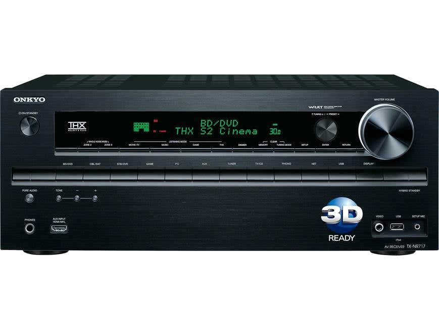 Onkyo TX-NR717 7.2-channel home theater receiver, Internet-ready
