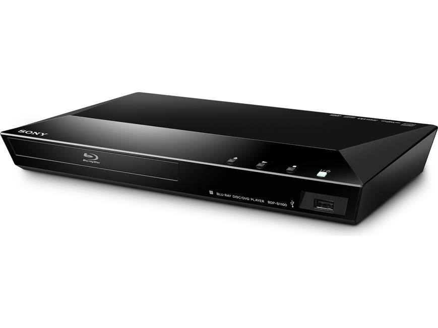 Sony BDP-S1100 Blu-ray player with networking at Crutchfield