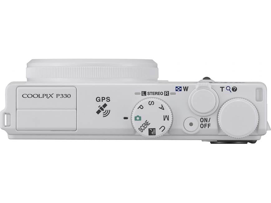 Nikon Coolpix P330 (White) 12.2-megapixel f/1.8 digital camera