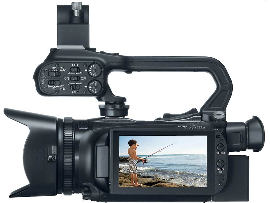 Canon XA25 Professional HD camcorder at Crutchfield
