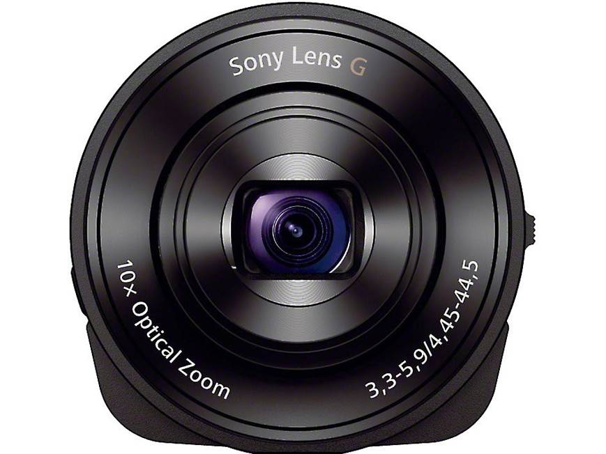 Sony Cyber-shot® DSC-QX10 (Black) Smartphone-attachable lens-style