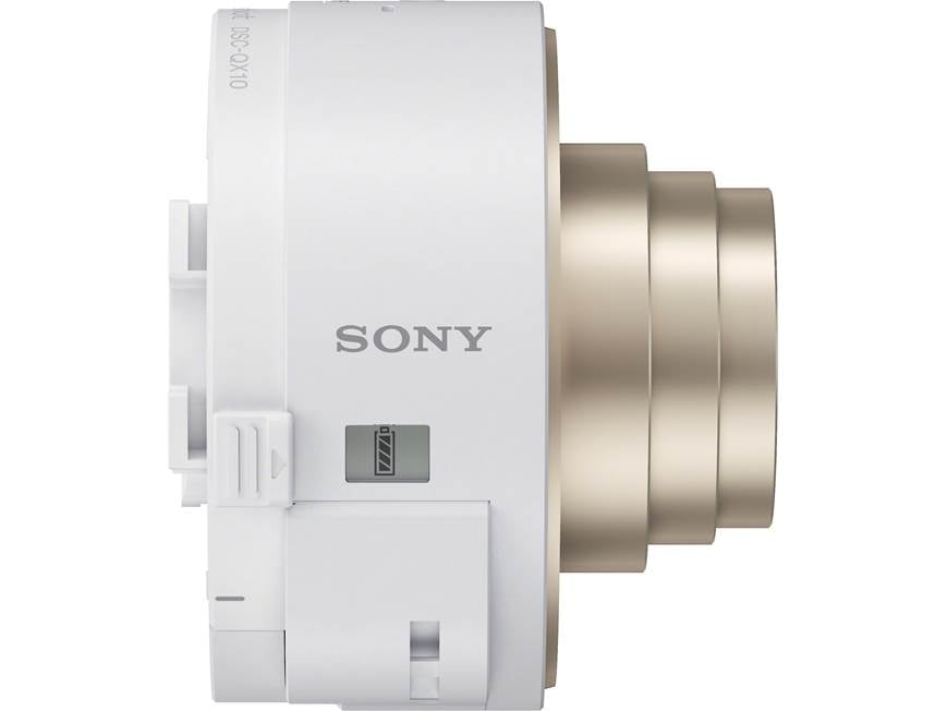 Sony Cyber-shot® DSC-QX10 (Black) Smartphone-attachable lens-style