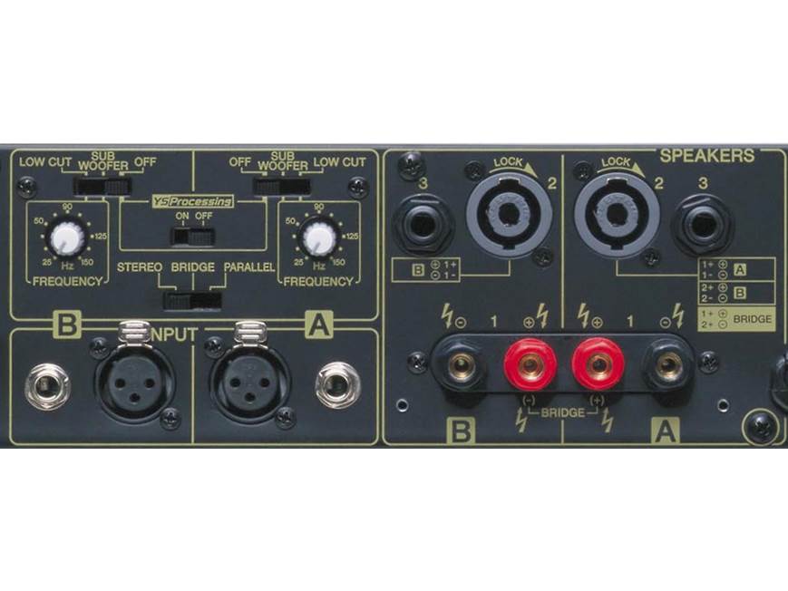 Yamaha P7000S P-Series power amplifier — 700 watts RMS x 2 at 8