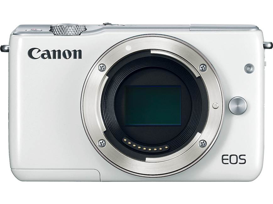 Canon EOS M10 Kit (White) 18-megapixel mirrorless camera with 15