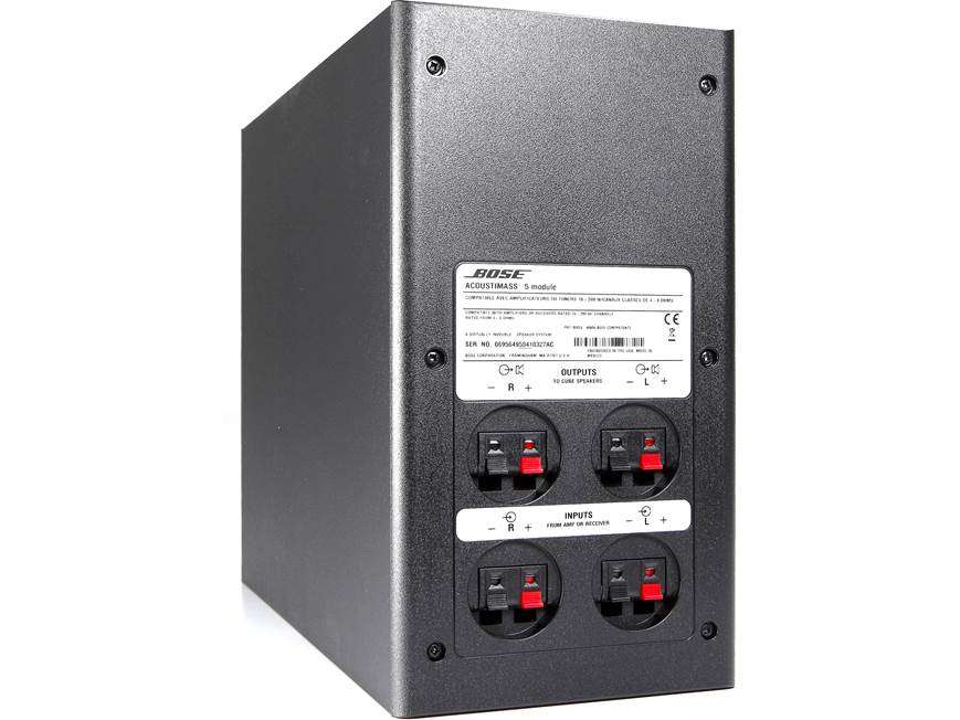 Bose® Acoustimass® 5 Series V speaker system (Black) (Black) at