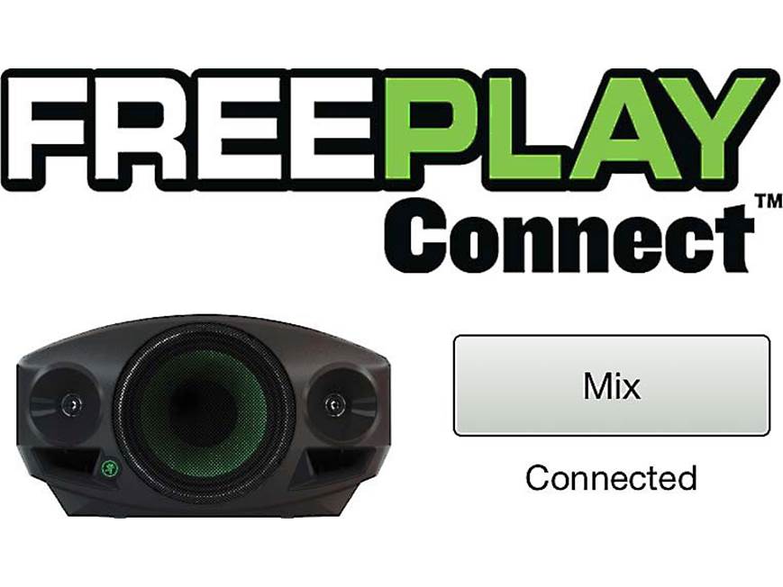 Mackie FreePlay Battery-powered personal PA with Bluetooth® at