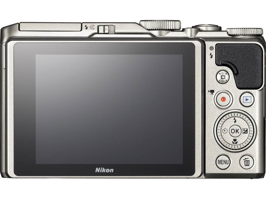 Nikon Coolpix A900 (Silver) 20-megapixel camera with 35X optical