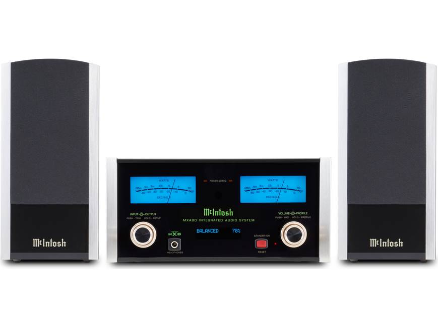 McIntosh MXA80 Integrated stereo system at Crutchfield