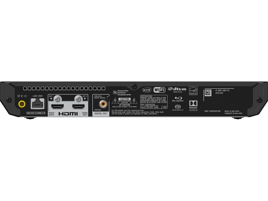 Sony UBP-X700 4K Ultra HD Blu-ray player with Wi-Fi® at Crutchfield