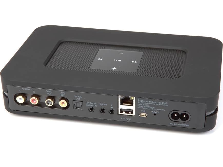 Bluesound NODE 2i (Black) Streaming music player with built-in Wi