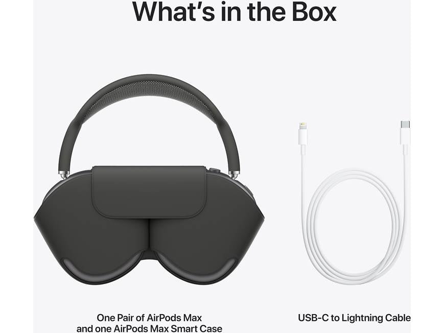 Apple AirPods Max (Space Gray) Over-ear Bluetooth® wireless noise