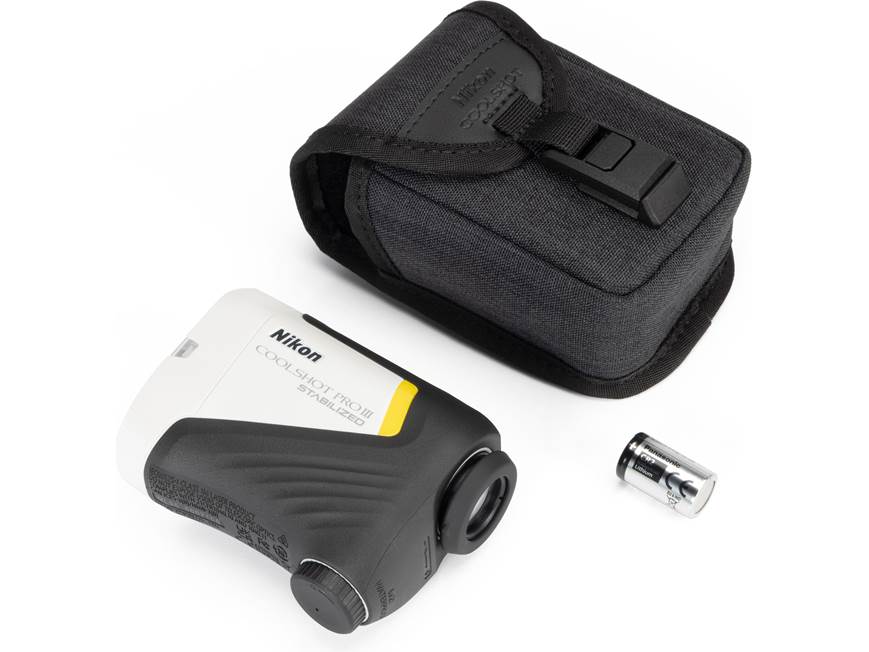Nikon Coolshot Pro III Stabilized Golf laser rangefinder at