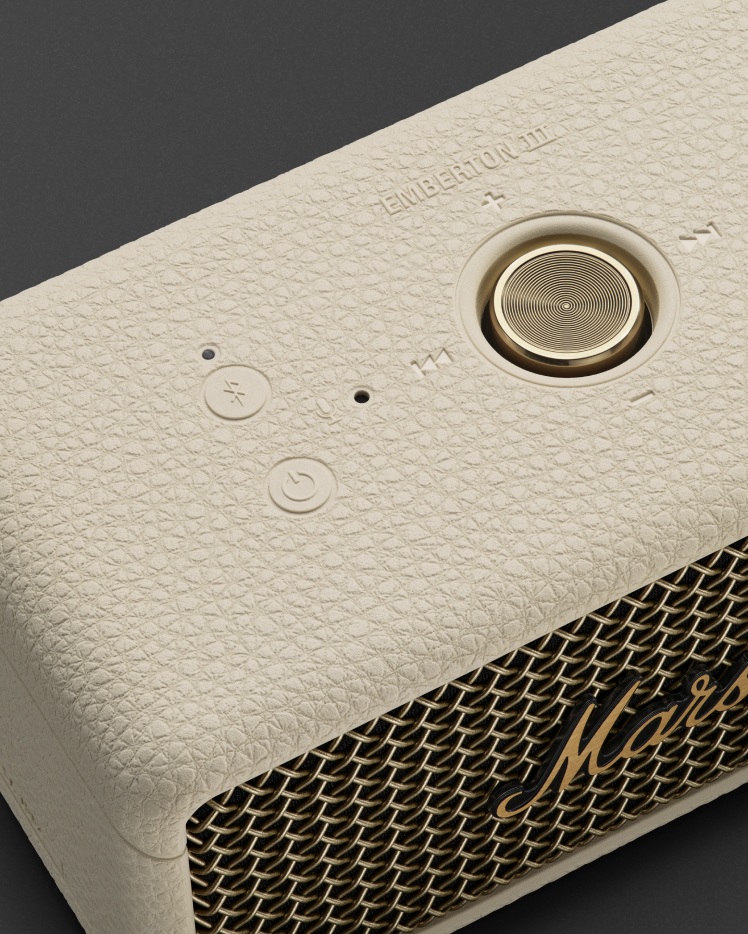 Emberton III Cream - ポータブルスピーカー | Marshall.com