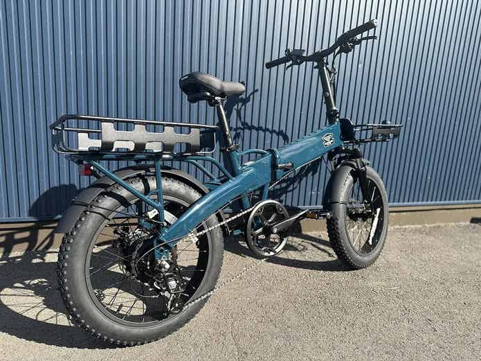 人気ファットバイク「BRONX」から待望の折りたたみ電動アシスト自転車