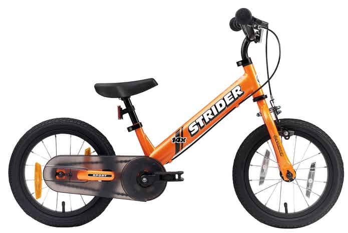 ストライダーにペダルは後付けできる？ペダル付きモデルの「14X」もご