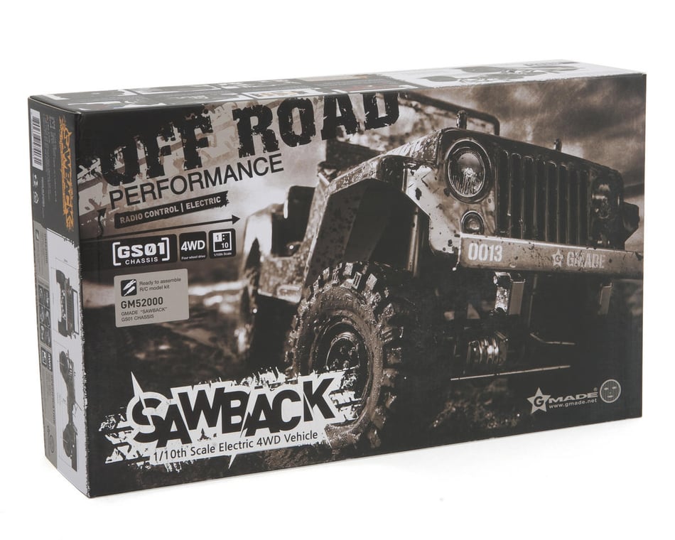 Gmade Sawback 1/10 Rock Crawler Kit [GMA52000] - HobbyTown