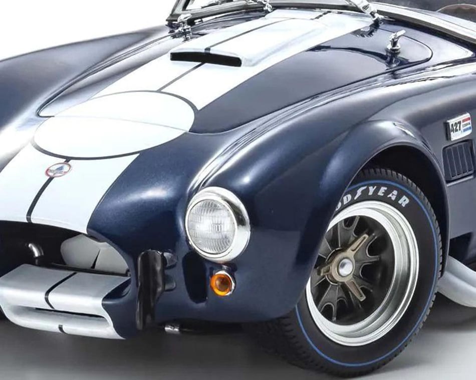 Kyosho 1/18 Shelby Cobra 427 S/C Diecast Model (Dark Blue