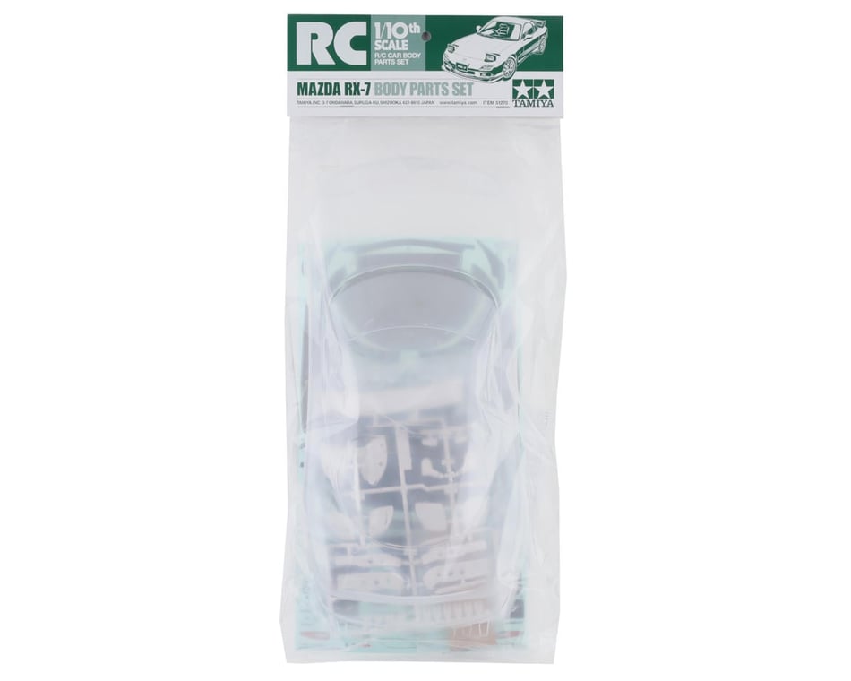 Tamiya Mazda RX-7 1/10 Touring Car Body w/Parts Set (Clear