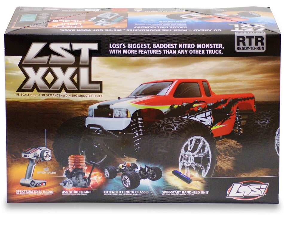 Losi LST XXL Monster Truck RTR w/Spektrum DX3S 3-Channel Radio