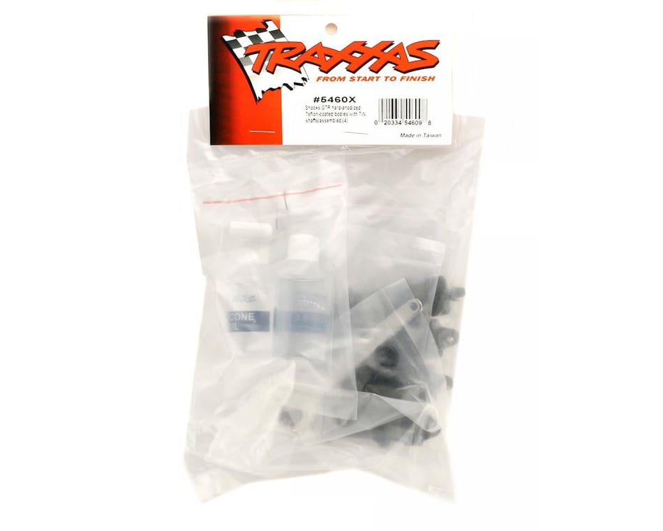 Traxxas Hard Anodized Teflon Coated GTR Shocks (4) [TRA5460X