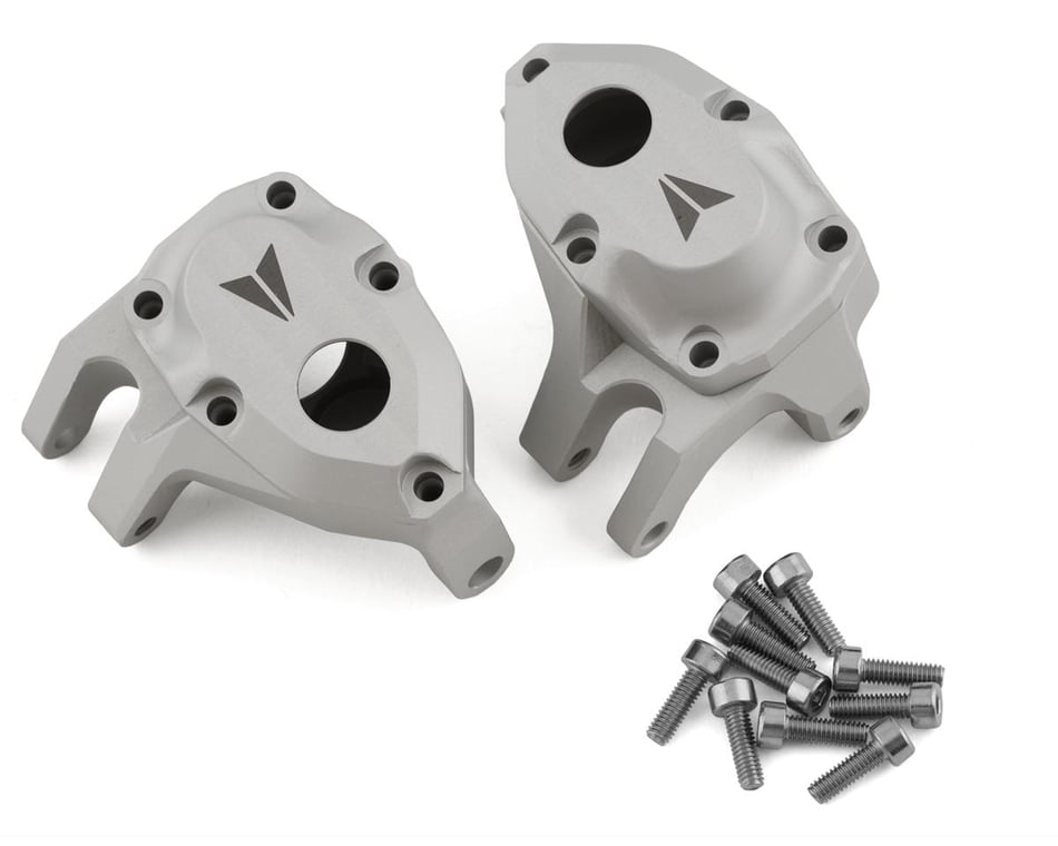 Vanquish Products F10 Portal Aluminum Front Knuckle Set (Silver