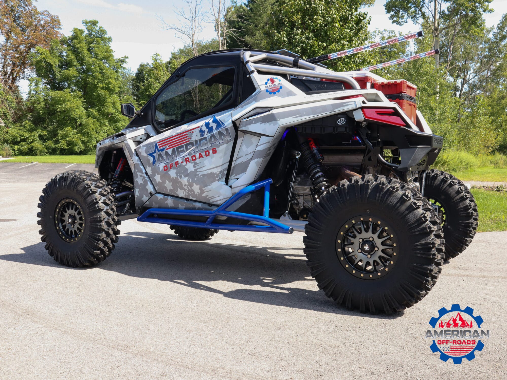 Polaris RZR Pro R Tree Kickers, Nerf Bars. UTV Protection