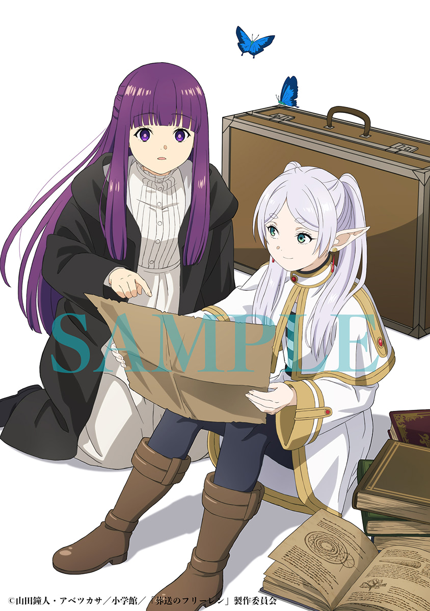 葬送のフリーレン』Blu-ray＆DVD特典ミニ色紙イラスト7種公開