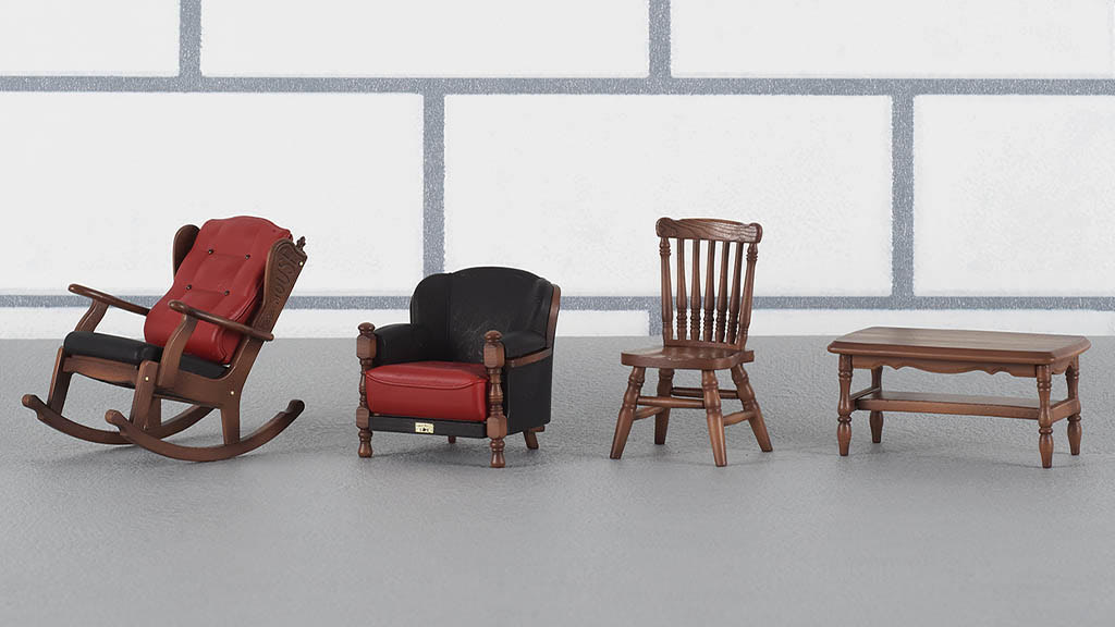 ディズニーデザインのOTONAカリモク家具がガチャになった