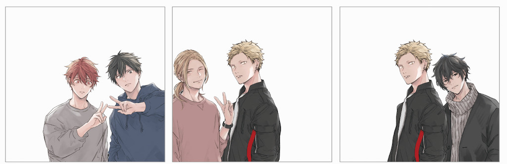 映画『ギヴン』前売特典にキヅナツキ描き下ろしSNS風クリアカード