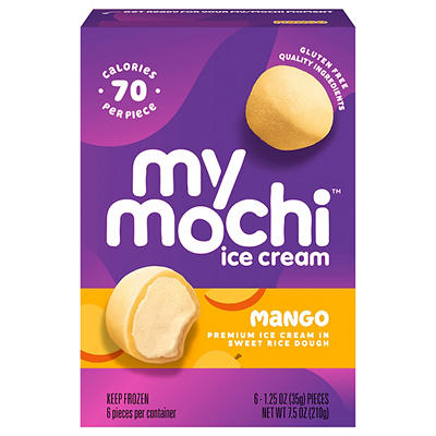 My Mochi Ice Cream Ripe Strawberry - 6 - 1.25 Oz - shaws