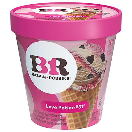 Baskin Robbins Love Potion 31 Ice Cream - 14 FZ - shaws