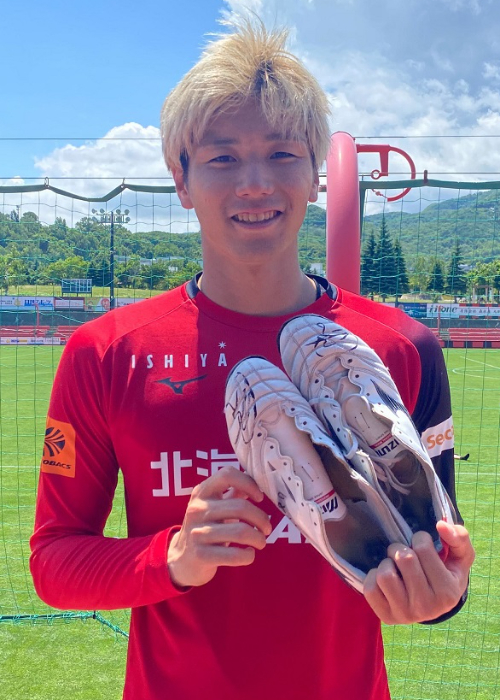 宮澤裕樹 実使用(支給品)スパイク 直筆サイン 北海道コンサドーレ札幌