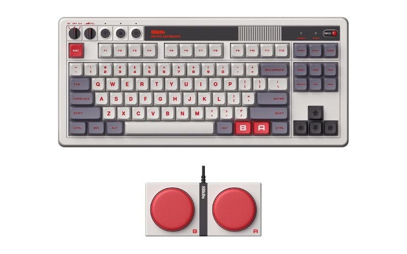 8BitDo Retro Mechanical Keyboard C64 Edition review: Back to the '80s