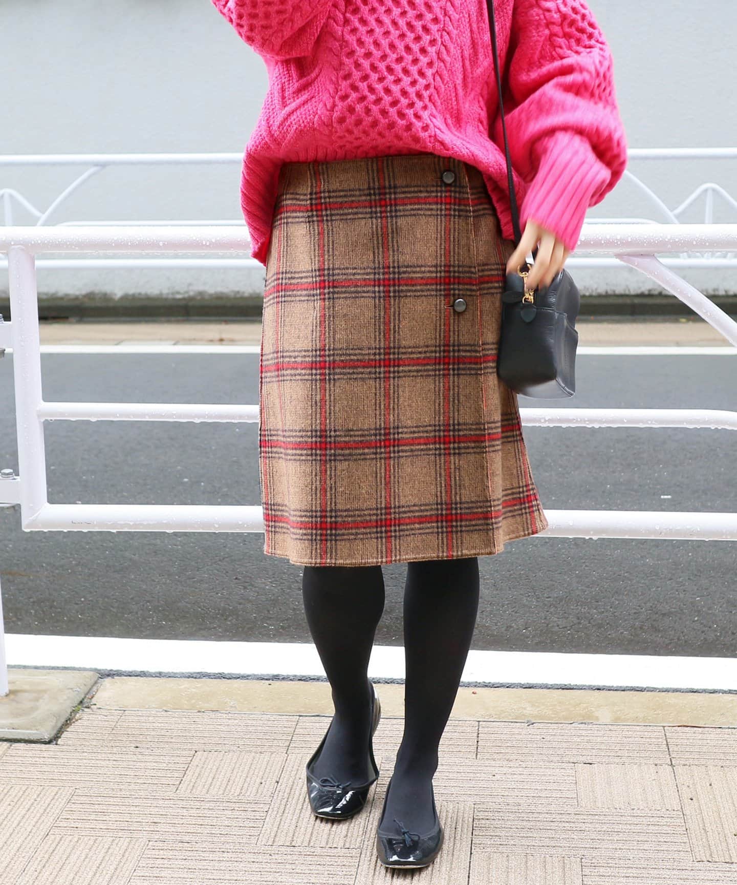 IENA イエナ】Wフェイスリバーシブルミニ丈スカート◇[品番