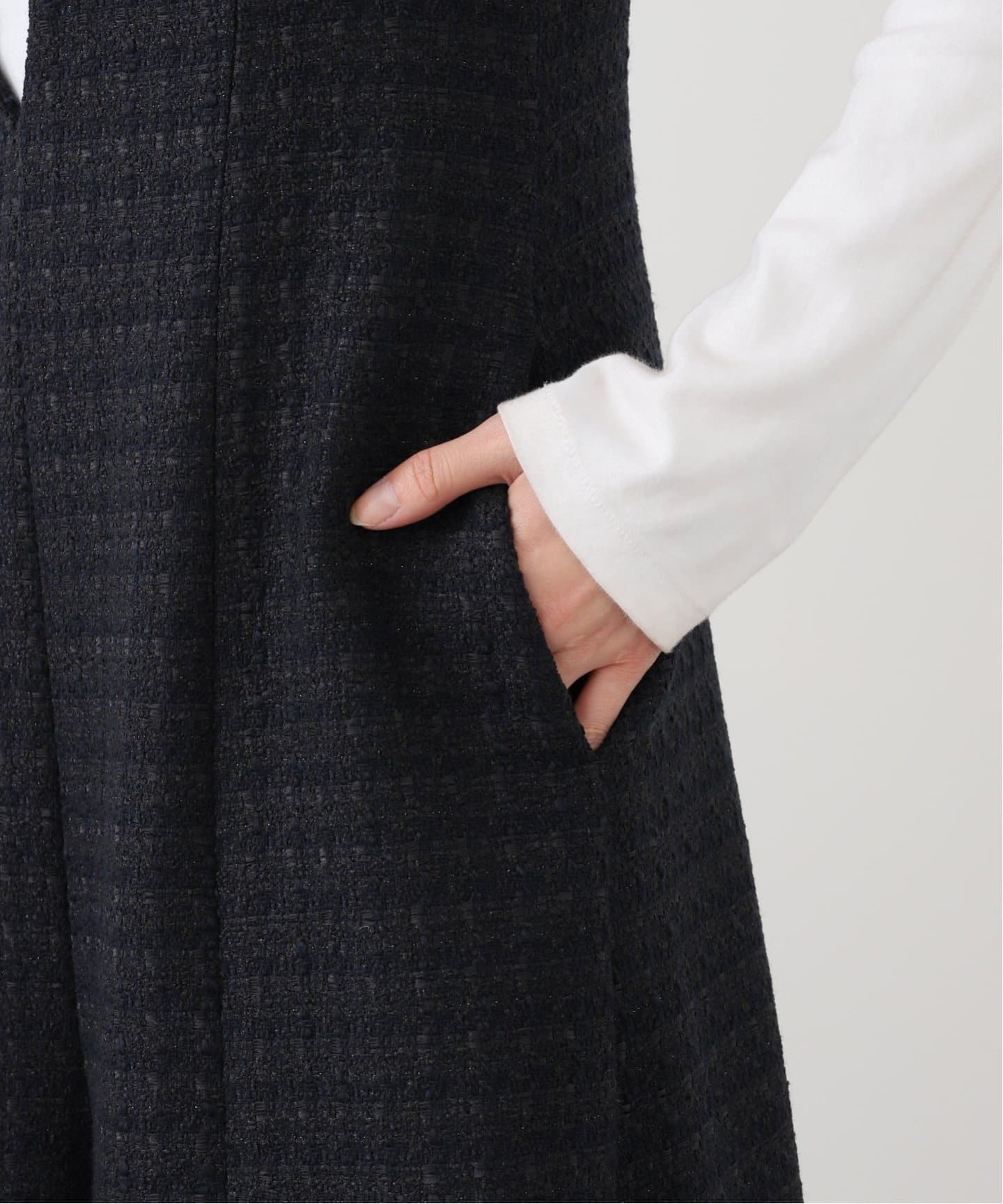 Maison IENA ツイードオールインワン（つなぎ／オールインワン）｜IENA