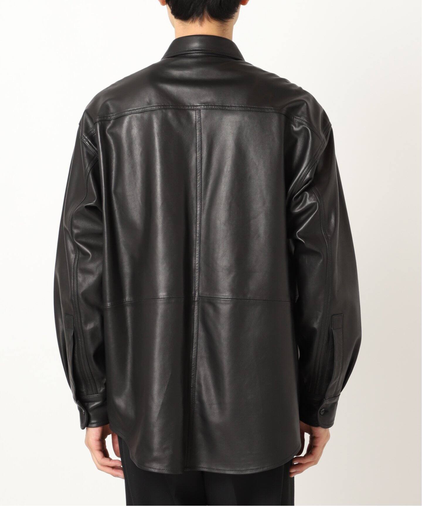 ラムレザー ワークシャツ（レザージャケット）｜JOURNAL STANDARD