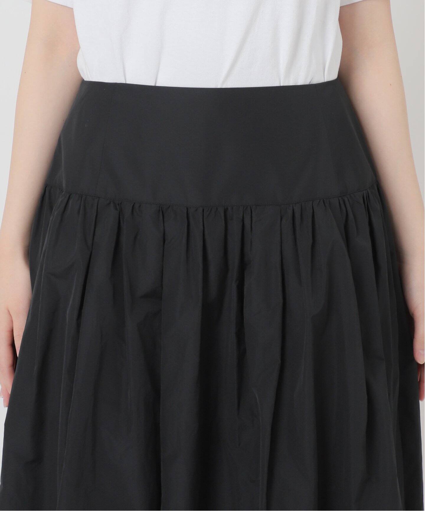 タフタギャザースカート（ロング・マキシ丈スカート）｜IENA（イエナ