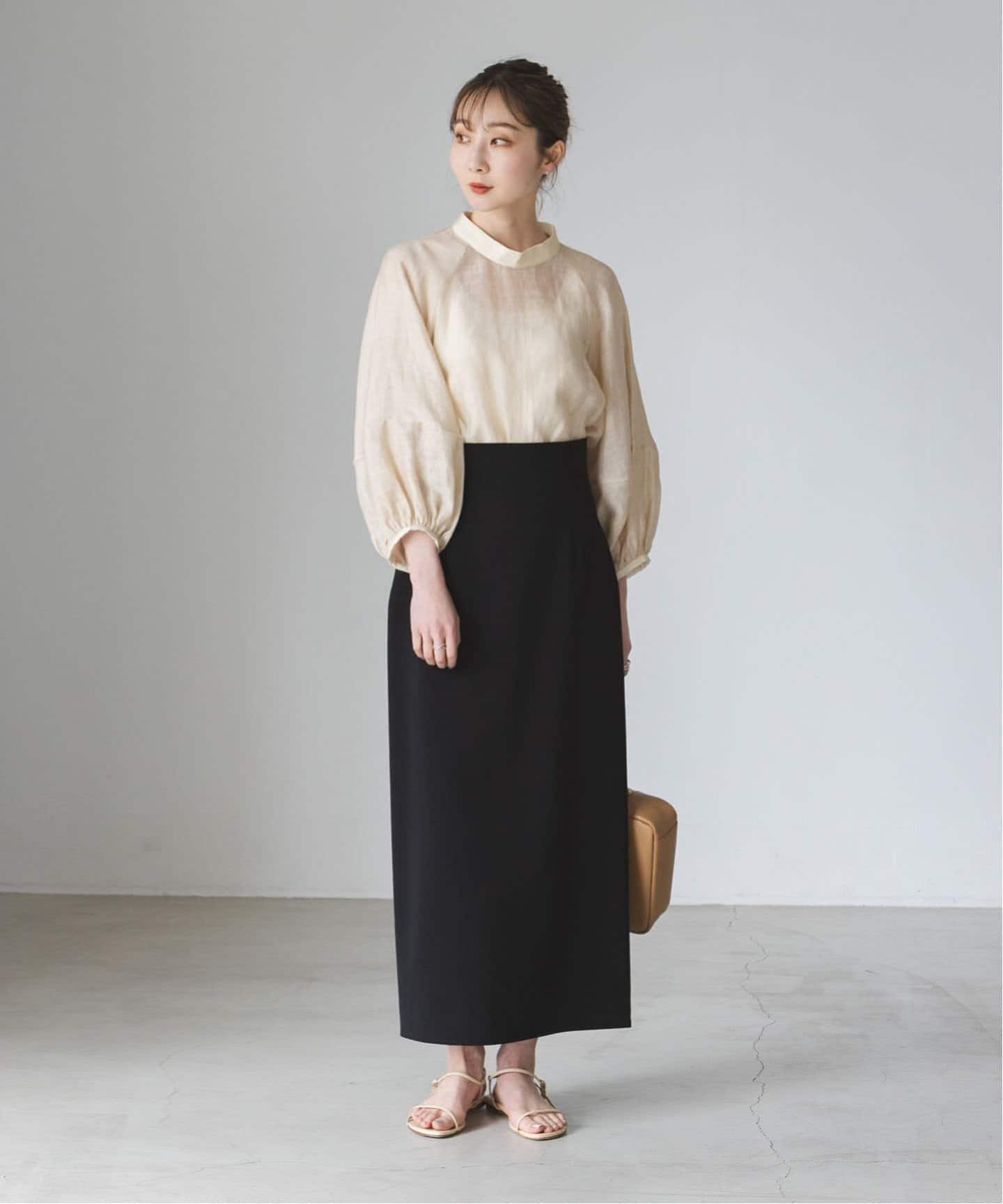 追加》ジャージーライクカラータイトスカート8（ロング・マキシ丈