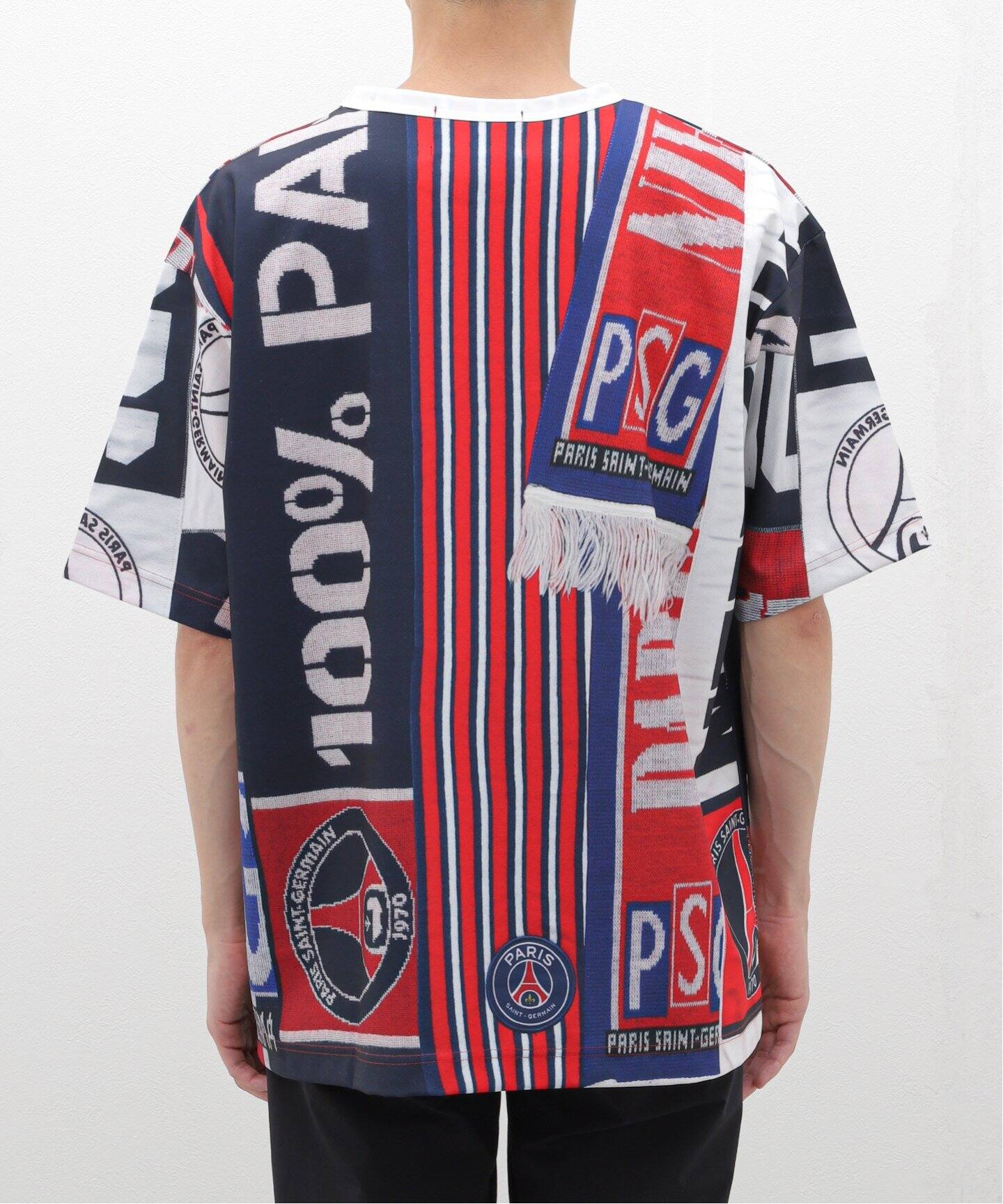 PSG / パリ・サン＝ジェルマン】 JP Vintage Scarf Printed T-shirt（T