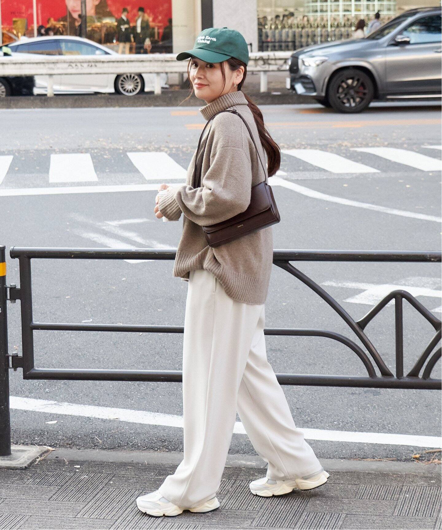 ウールベイビーミンクタートルプルオーバー（ニット／セーター