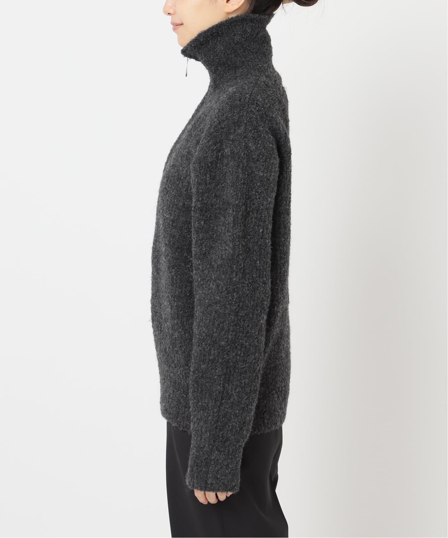 TONY WACK/トニー ワック】WOOL BLEND BOUCKE ZIP BD24KN12（ニット