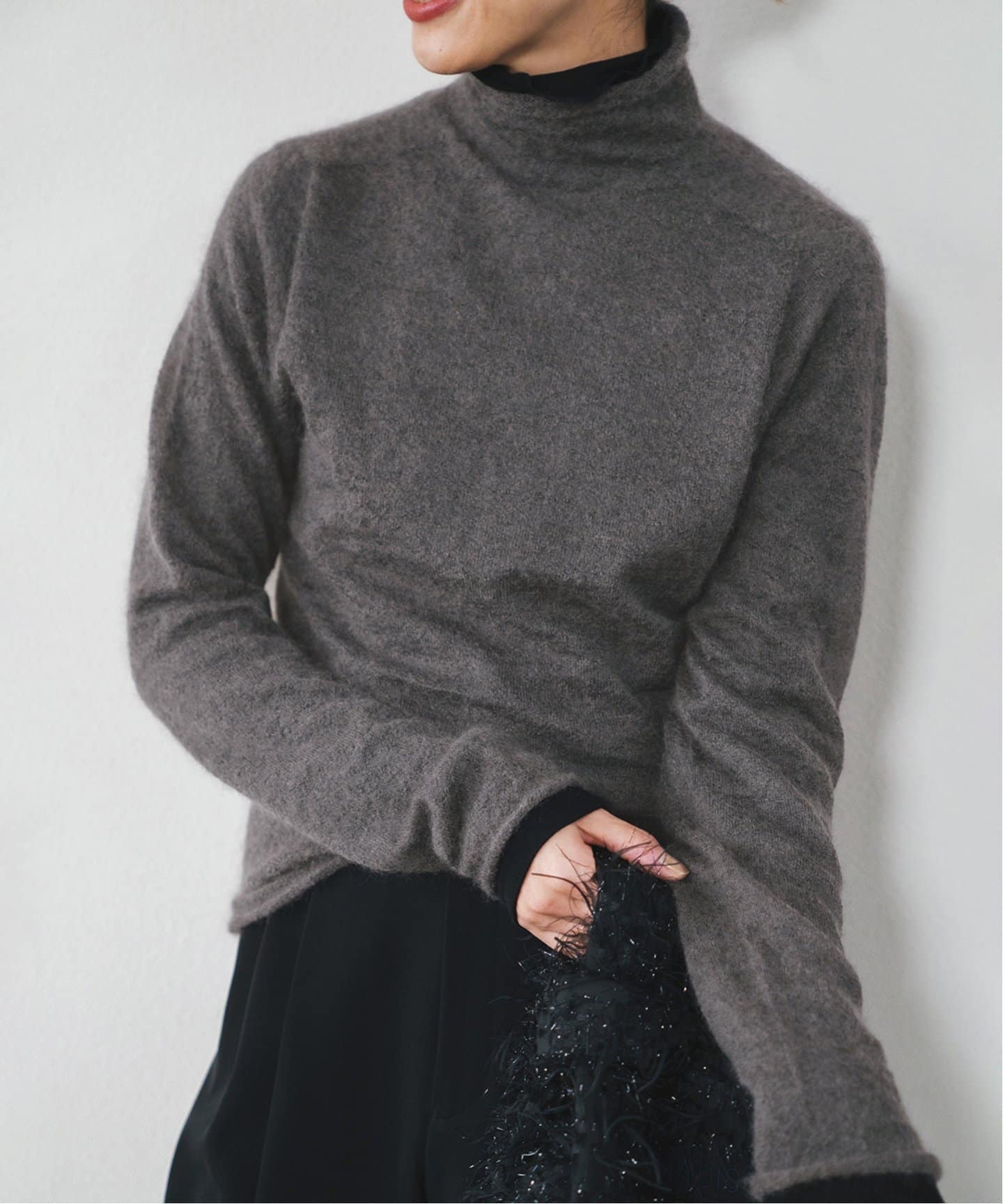 SUPER Kid MIX モヘアシアープルオーバー（ニット／セーター）｜IENA