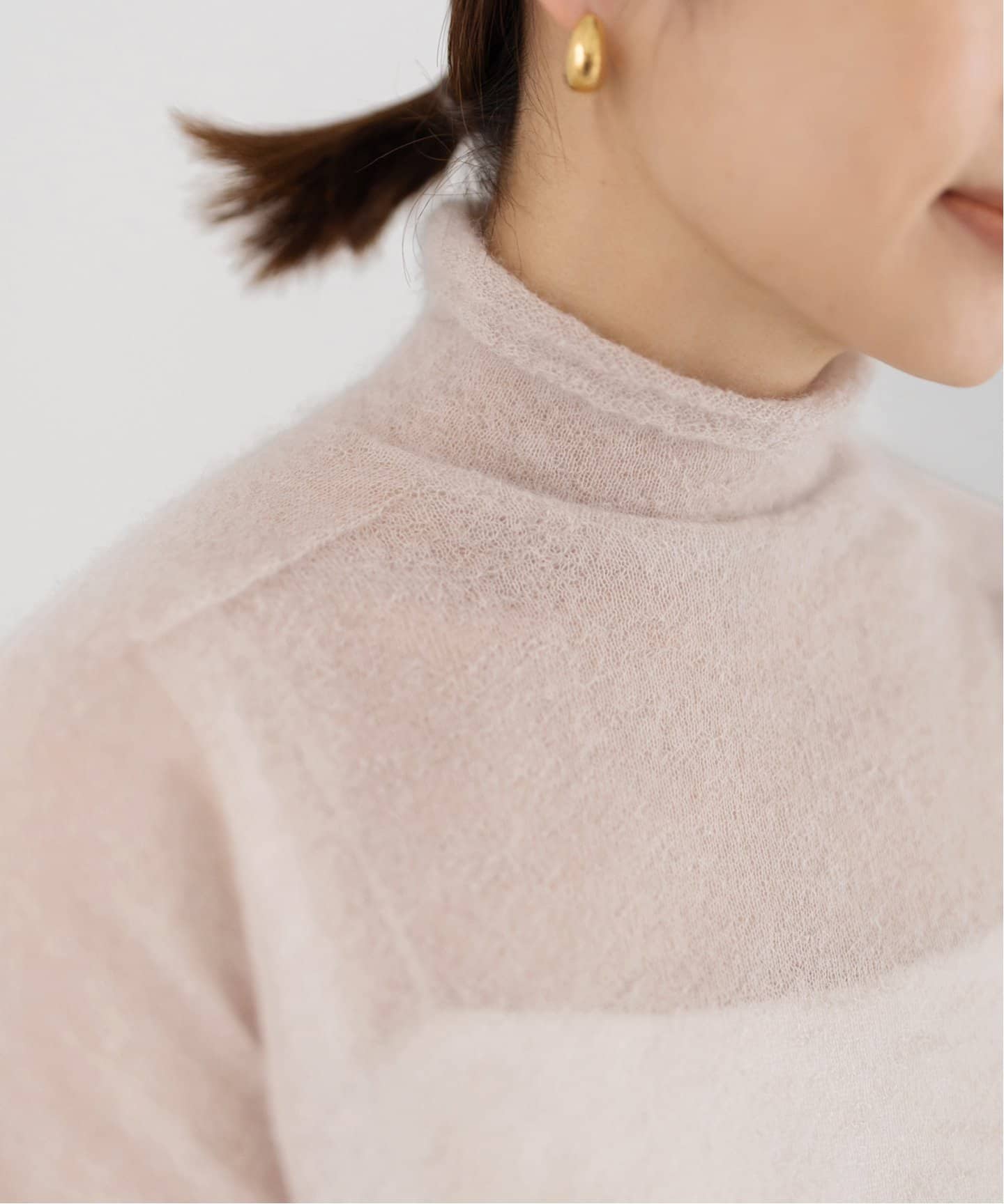 SUPER Kid MIX モヘアシアープルオーバー（ニット／セーター）｜IENA