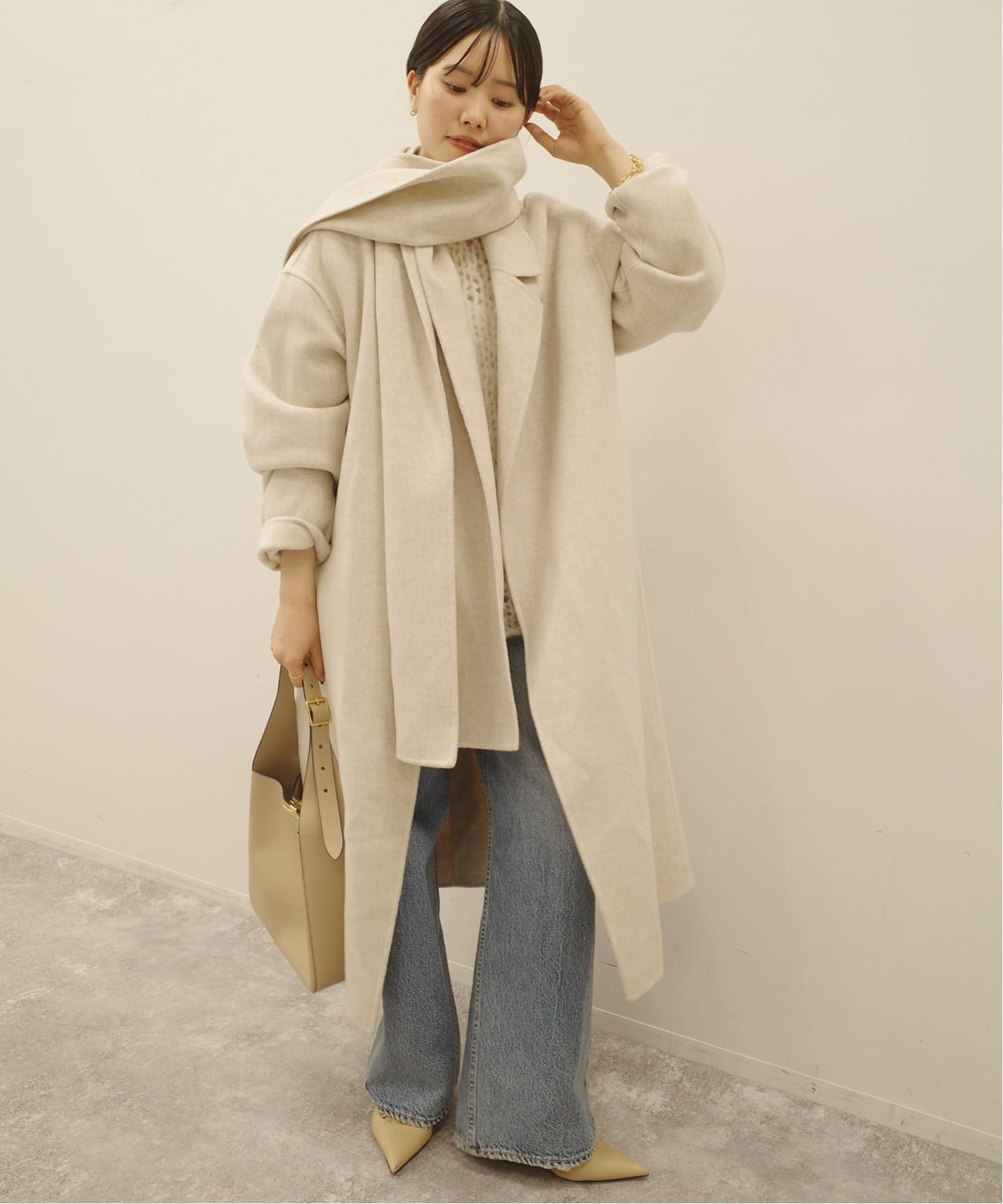 HAND KNIT ジャンボタム プルオーバー（ニット／セーター）｜Plage